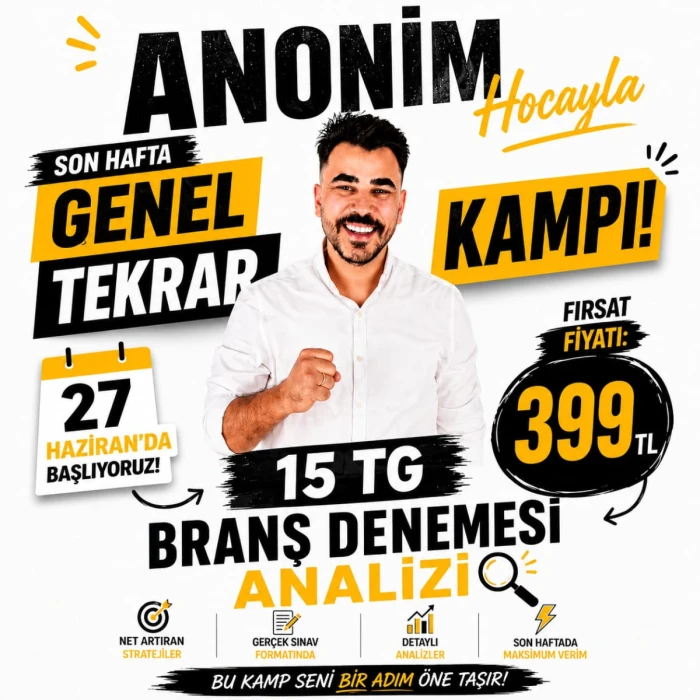 21 ŞUBATA DEV GENEL TEKRAR KAMPI BAŞLIYOR