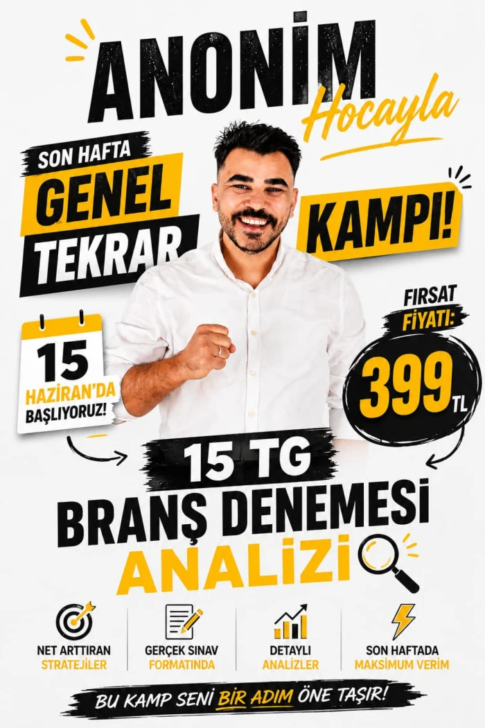 TÜRKİYE GENELİ DENEME ANALİZİ